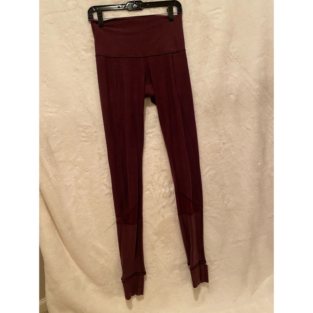 Lululemon Maroon Leggings